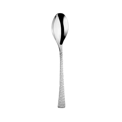Turgla Flatware Artesia 7.25" Silver Stainless Steel Dessert/Soup Spoon 18/10, Set of 12 (ETE983 - 15) - iFoodservice Online
