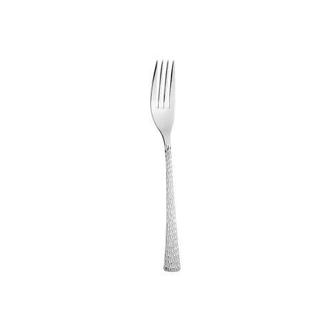 Turgla Flatware Artesia 7.5" Silver Stainless Steel Dessert Fork 18/10, Set of 12 (ETE983 - 14) - iFoodservice Online