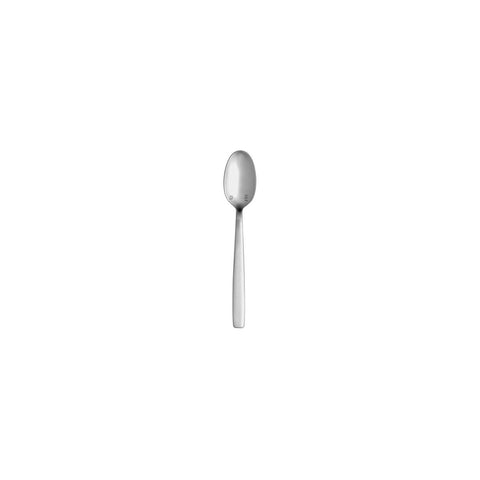 Turgla Flatware Astoria 4.25" Silver Brushed Stainless Steel A.D. Coffee Spoon 18/10, Set of 12 (ETE1520 - 26) - iFoodservice Online