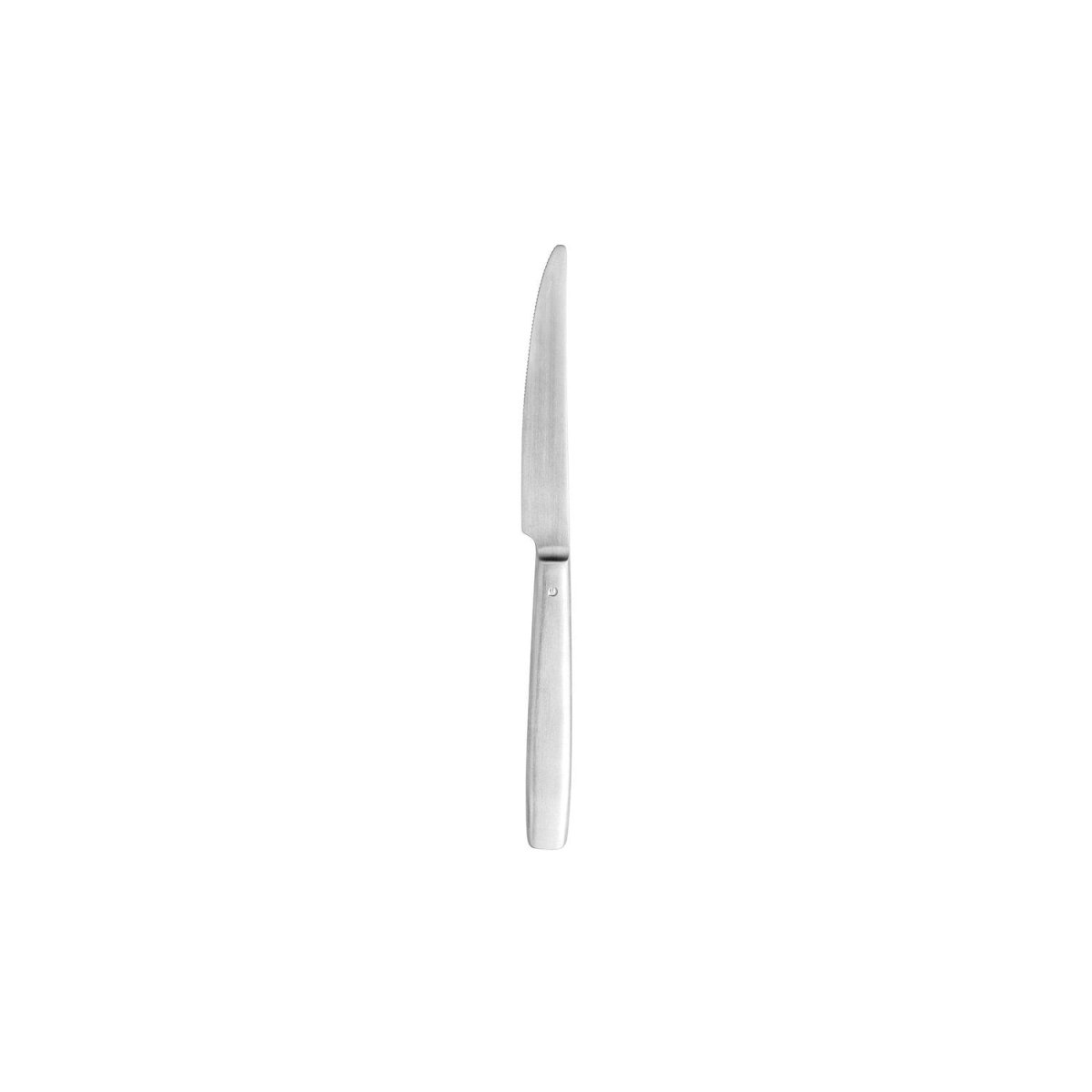 Turgla Flatware Astoria 6.5" Silver Brushed Stainless Steel Butter/Fruit Knife 18/10, Set of 12 (ETE1520 - 40) - iFoodservice Online