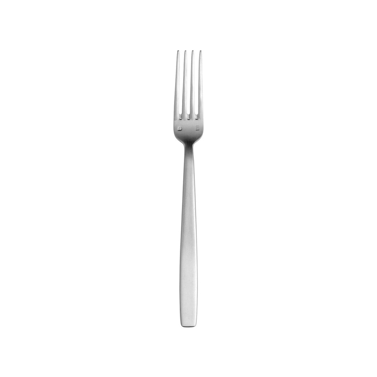 Turgla Flatware Astoria 8.5" Silver Brushed Stainless Steel Dinner Fork 18/10 (Set of 12) (ETE1520 - 1) - iFoodservice Online