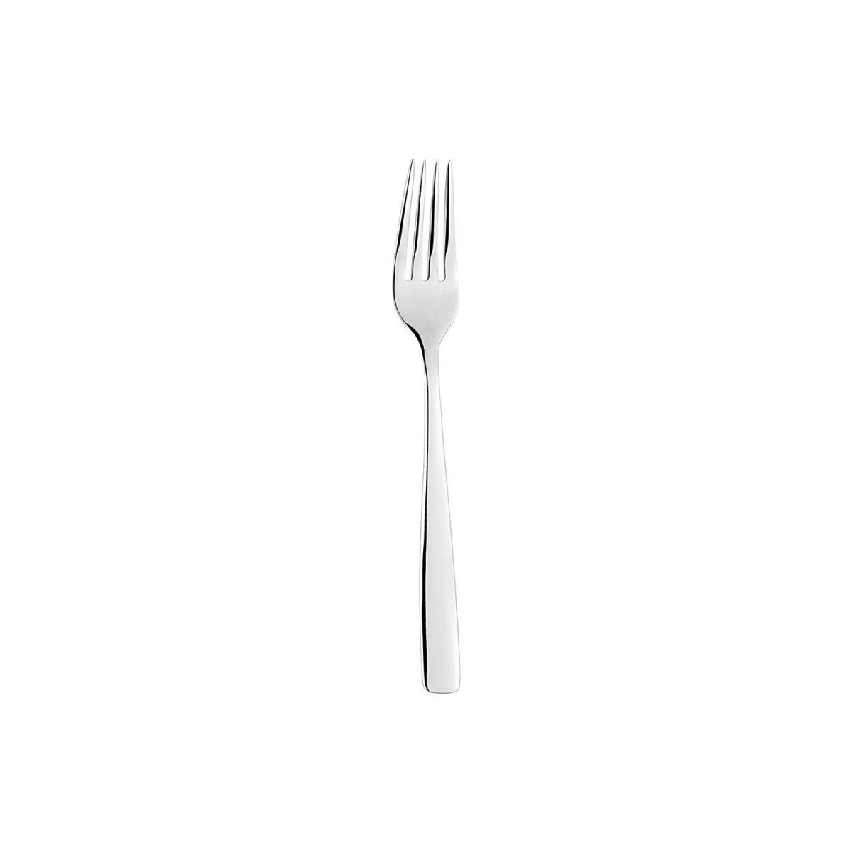 Turgla Flatware Atlantis 7.25" Silver Stainless Steel Dessert Fork 18/10, Set of 12 (ETE3010 - 14) - iFoodservice Online