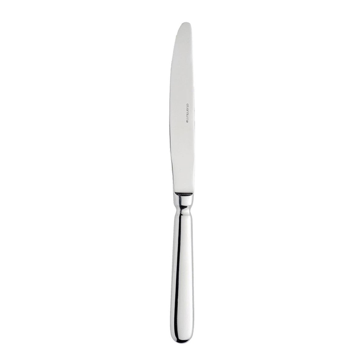 Turgla Flatware Baguette 9.25" Silver Stainless Steel Dinner Knife Mono 18/10 (Set of 12) (ETE1610 - 5) - iFoodservice Online