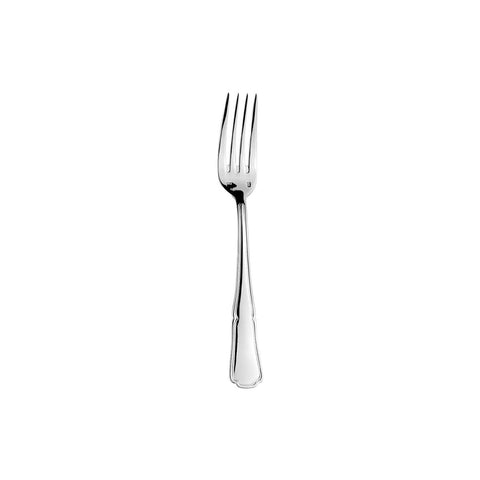 Turgla Flatware Contour 7.25" Silver Stainless Steel Dessert Fork 18/10 (Set of 12) (ETE1800 - 14) - iFoodservice Online