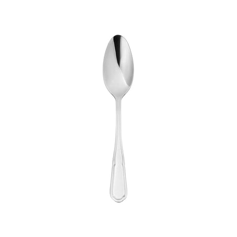 Turgla Flatware Ingres 8.25" Silver Stainless Steel Serving Spoon 18/0, Set of 12 (ETE1700 - 2) - iFoodservice Online