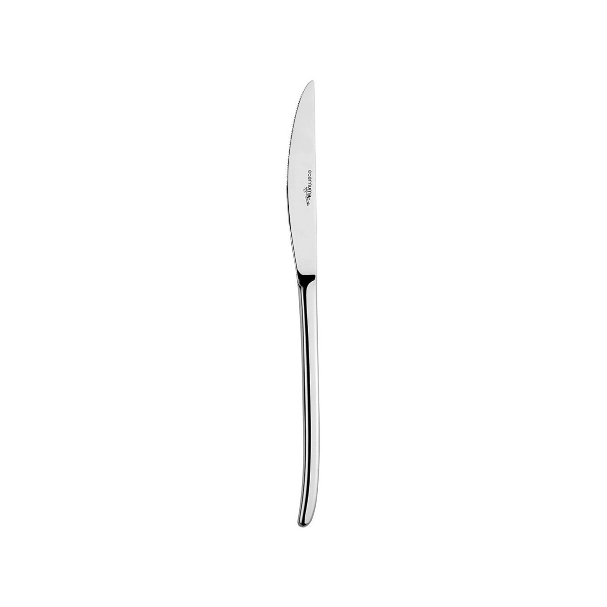 Turgla Flatware X - Lo 8.5" Silver Stainless Steel Dessert Knife Mono 18/10, Set of 12 (ETE3090 - 6) - iFoodservice Online