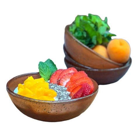 Turgla Fusion Glass Dinnerware dia.5.5" h:2" 14 oz. Round Paprika Glass Bowl, Set of 12 (04 - 019 - 14PPKS) - iFoodservice Online