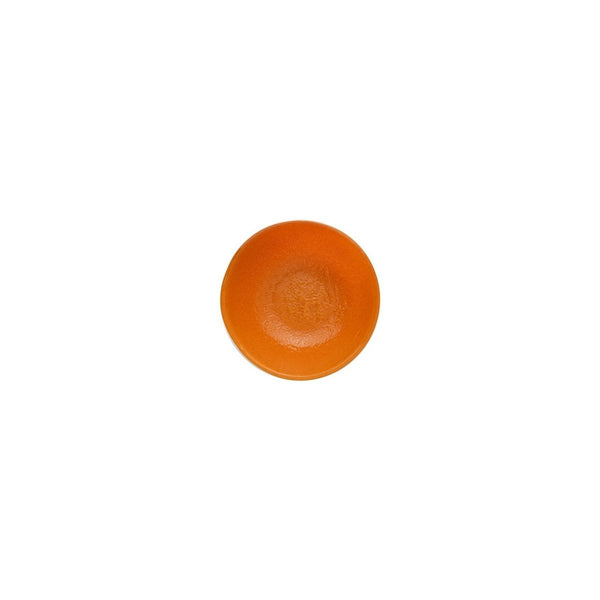 Turgla Fusion Glass Dinnerware dia.5.5" h:2" 14 oz. Round Turmeric Glass Bowl, Set of 12 (04 - 019 - 14TRM) - iFoodservice Online