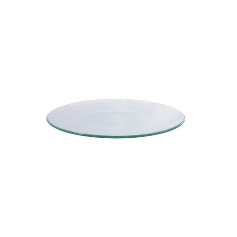 Turgla Fusion Glass Dinnerware dia.6" Round Clear Glass Plate, Set of 12 (04 - 200 - 15CLR) - iFoodservice Online