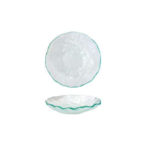 Turgla Fusion Glass Dinnerware dia.8" h:2" 16 oz. Round Clear Glass Bowl, Set of 6 (04 - 522 - 20CLR) - iFoodservice Online