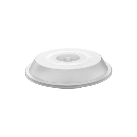 Turgla Polycarbonate Misc dia.9.25" h:1.25" Round Clear Polycarbonate Plate Cover (Set of 35) (R - SRVCVR233CLR) - iFoodservice Online