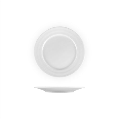 Turgla Porcelain Lizbon dia.7.75" Round White Porcelain Plate (Set of 12) (LIZ20DU00) - iFoodservice Online