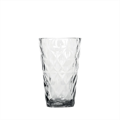 Turgla Rubikap Prism dia.3.5" h:5.5" 14 oz. Round Charcoal Polycarbonate High - Ball (Set of 36) (R - PRSTMB300CHR) - iFoodservice Online