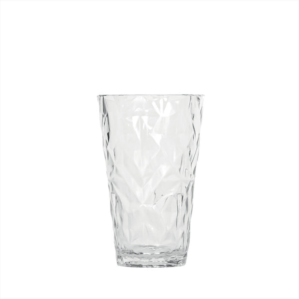 Turgla Rubikap Prism dia.3.5" h:5.5" 14 oz. Round Clear Polycarbonate High - Ball (Set of 36) (R - PRSTMB300CLR) - iFoodservice Online