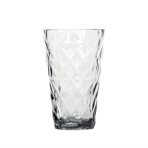 Turgla Rubikap Prism dia.3.75" h:6.5" 17 oz. Round Charcoal Polycarbonate High - Ball (Set of 24) (R - PRSTMB500CHR) - iFoodservice Online