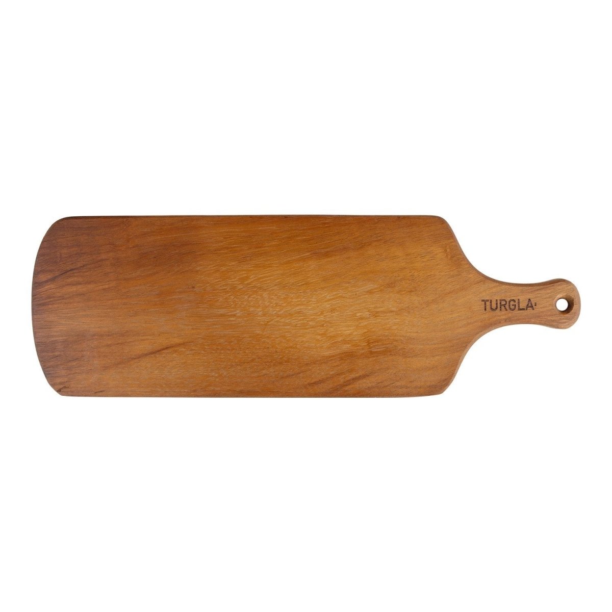 Turgla Wood 22" x 7" Rectangular Brown Wood Serving, Set of 1 (TRG01PBO) - iFoodservice Online