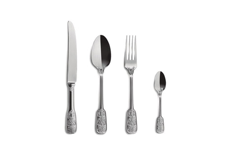 Comas 16 Table Top Pieces Versailles 18/10 3.5mm Stainless Steel Silver(9799)