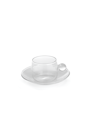 Zafferano Bilia Espresso Cup & Saucer - Transparent - iFoodservice Online