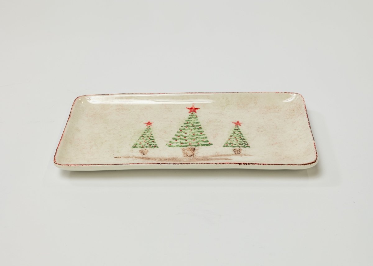 Zafferano Holiday Large Rectangular Tray - iFoodservice Online