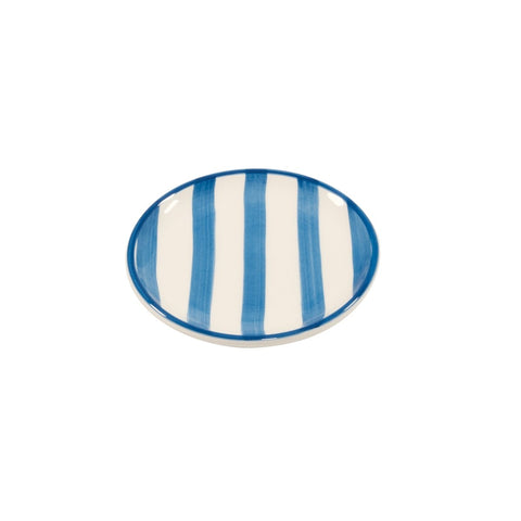 Zafferano Lido Dessert Plate Set of 4 - Light Blue - iFoodservice Online