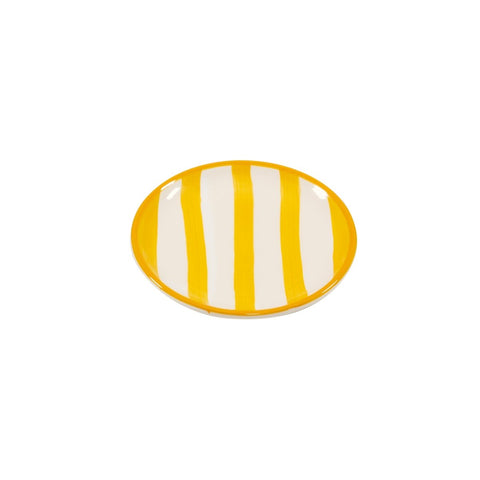 Zafferano Lido Dessert Plate - Set of 4 - Yellow - iFoodservice Online