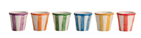 Zafferano Lido Righe Espresso Shot Cups (Set of 6) - iFoodservice Online