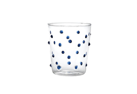 Zafferano Party Tumbler (Set of 6) - Blue Dots - iFoodservice Online
