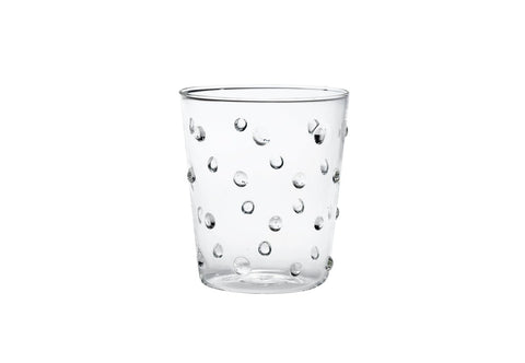 Zafferano Party Tumbler (Set of 6) - Clear Dots - iFoodservice Online