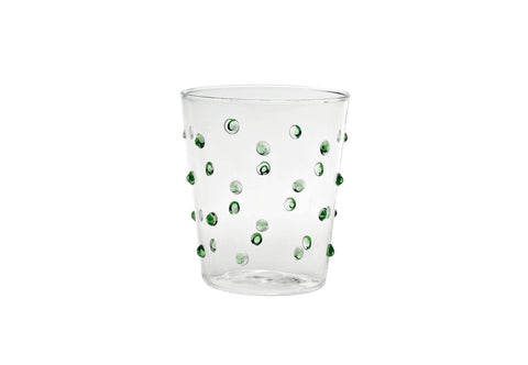 Zafferano Party Tumbler (Set of 6) - Green Dots - iFoodservice Online