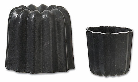 Matfer Bourgeat Aluminum Non-stick Cannele Mold 1 1/3" Pack of 6 (340411)