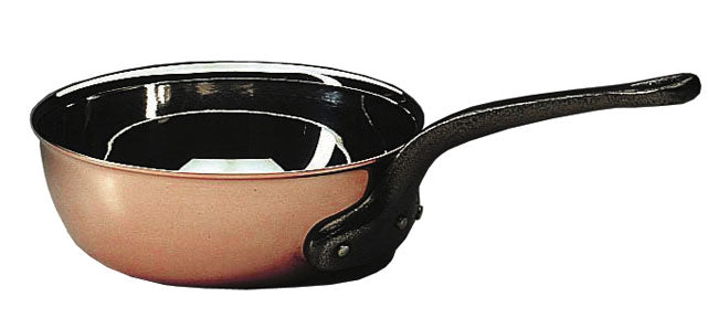 Matfer Bourgeat Bourgeat Copper Flared Saute Pan Without Lid 11" 373028