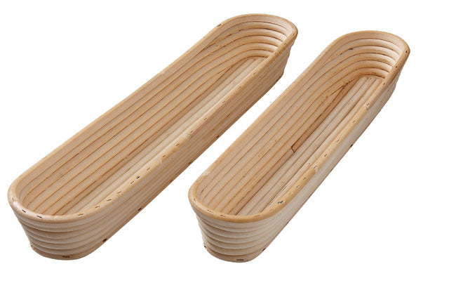 Matfer Banneton Willow Proofing Basket Long 18in (118516)