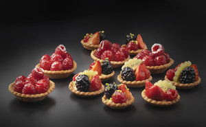 Matfer Bourget Steel Non stick Plain Round Deep Tartlet Mold 2 1/6” Pack of 25 (332693 )