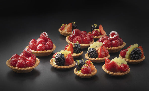 Matfer Bourget Steel Non stick Plain Round Deep Tartlet Mold 2 1/6” Pack of 25 (332693 )