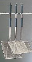 Eurodib Saint-romain Stainless Steel Square Spider 8 1/2" X 8 1/2", 30" (03502)