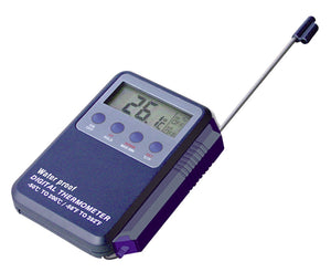 Matfer Bourgeat Watertight Electronic Digital Thermometer With Alarm (072271)
