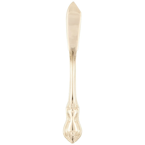 10 Strawberry Street Flatware, Crown Royal Gold Butter Knife (48/Case)CRWNGLD - BK - iFoodservice Online