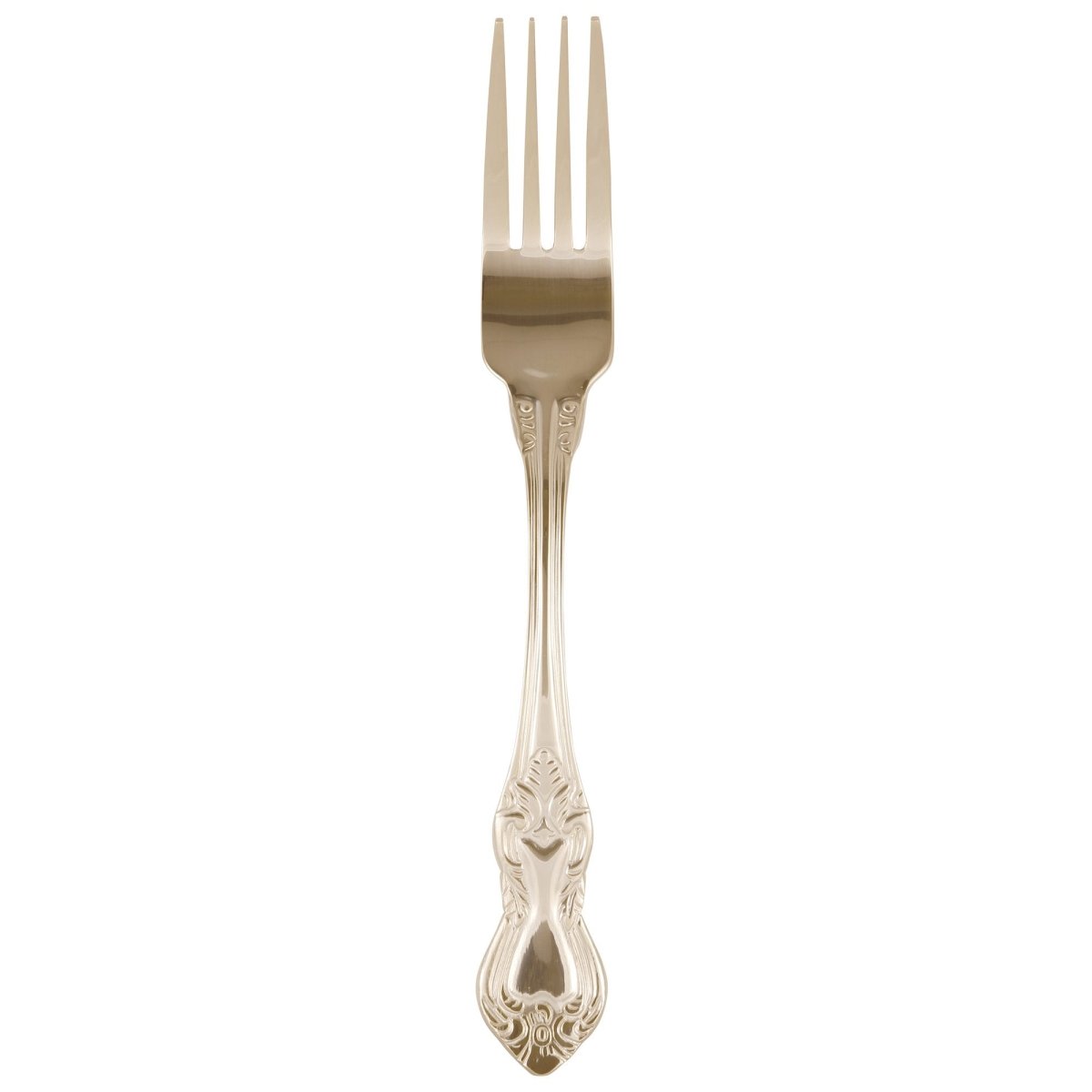 10 Strawberry Street Flatware, Crown Royal Gold Dinner Fork (48/Case)CRWNGLD - DF - iFoodservice Online