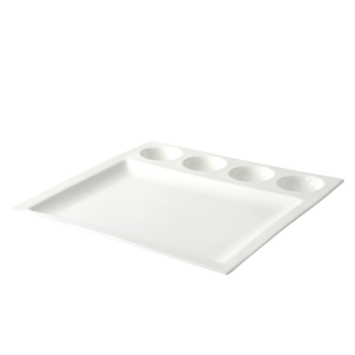 10 Strawberry Street Whittier Collection, 4 Round Dish Plate (8/Case)WTR - 4RDDSHPLT - iFoodservice Online