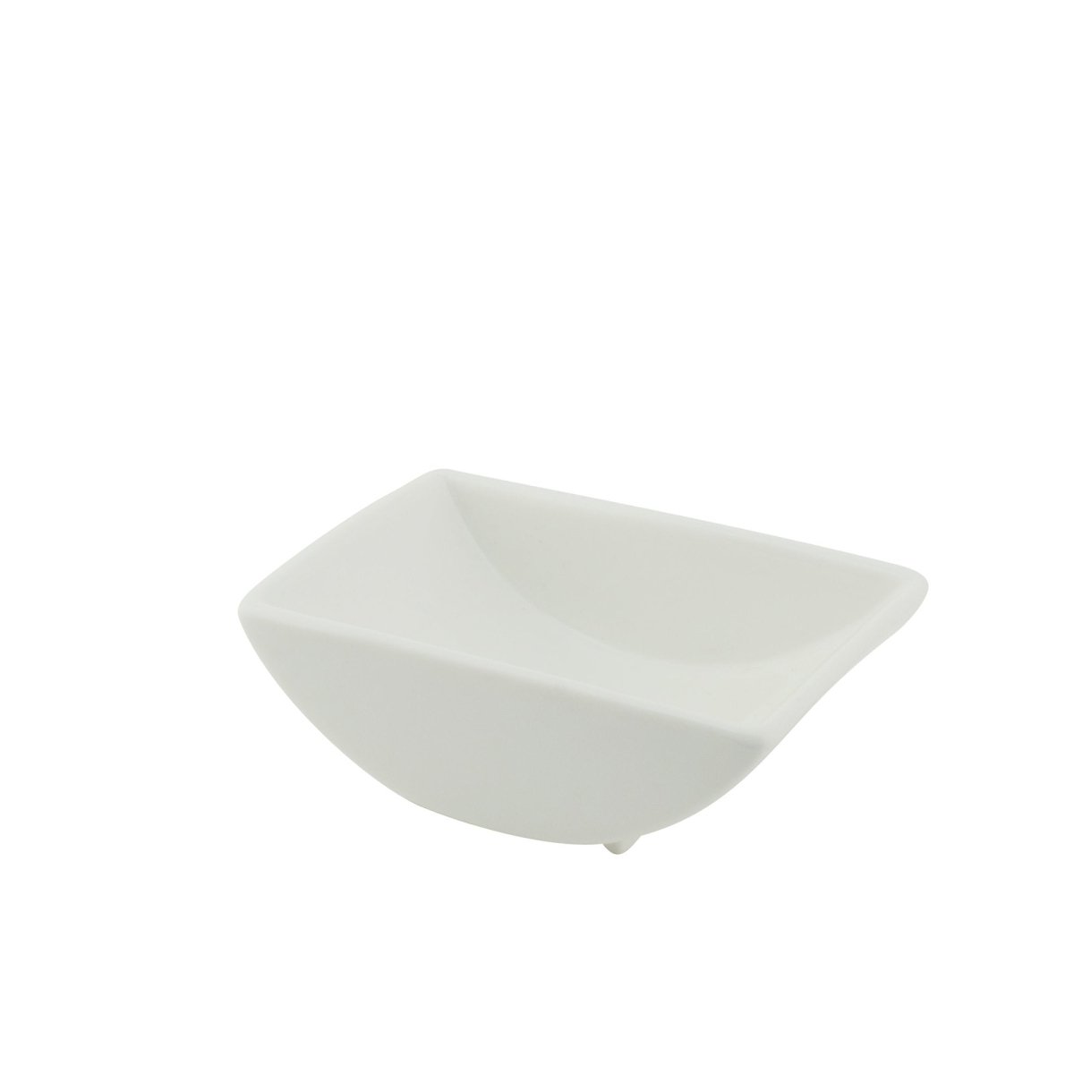 10 Strawberry Street Whittier Collection, Rectangular Bowl 3 Oz.(18/Case)WTR - 3RECBWL - iFoodservice Online