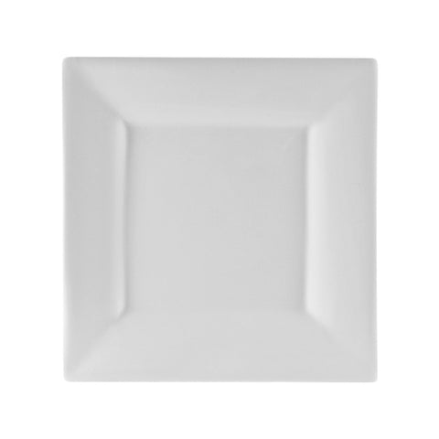 10 Strawberry Street Whittier Dinnerware, Dinner Plate (12/Case)WTR - 10SQ - iFoodservice Online