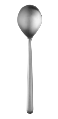 Linea Ice Us Size Table Spoon (Eu Dessert Spoon) By Mepra (Pack of 12)  10471104
