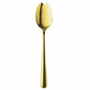 Salad Spoon Stoccolma Oro By Mepra (Pack of 12) 10711122O