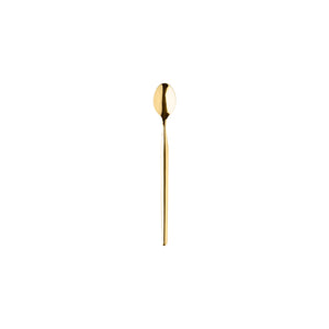 Ice Tea Spoon Stoccolma Oro by Mepra Pack of 12 (10711125O)