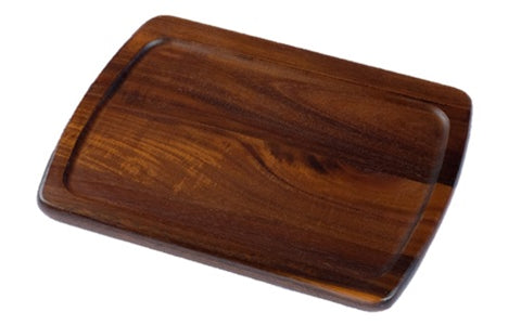 On The Table OTT Dark Wood Large Plate (107DK)
