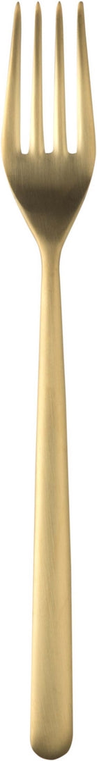 Salad Fork Linea Ice Oro By Mepra (Pack of 12) 10811105