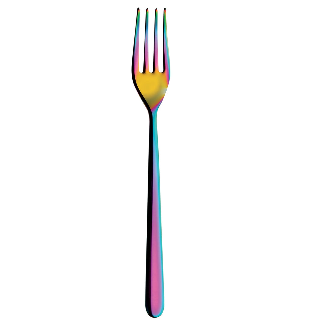 Rainbow Salad Fork Linea By Mepra (Pack of 12) 10991105