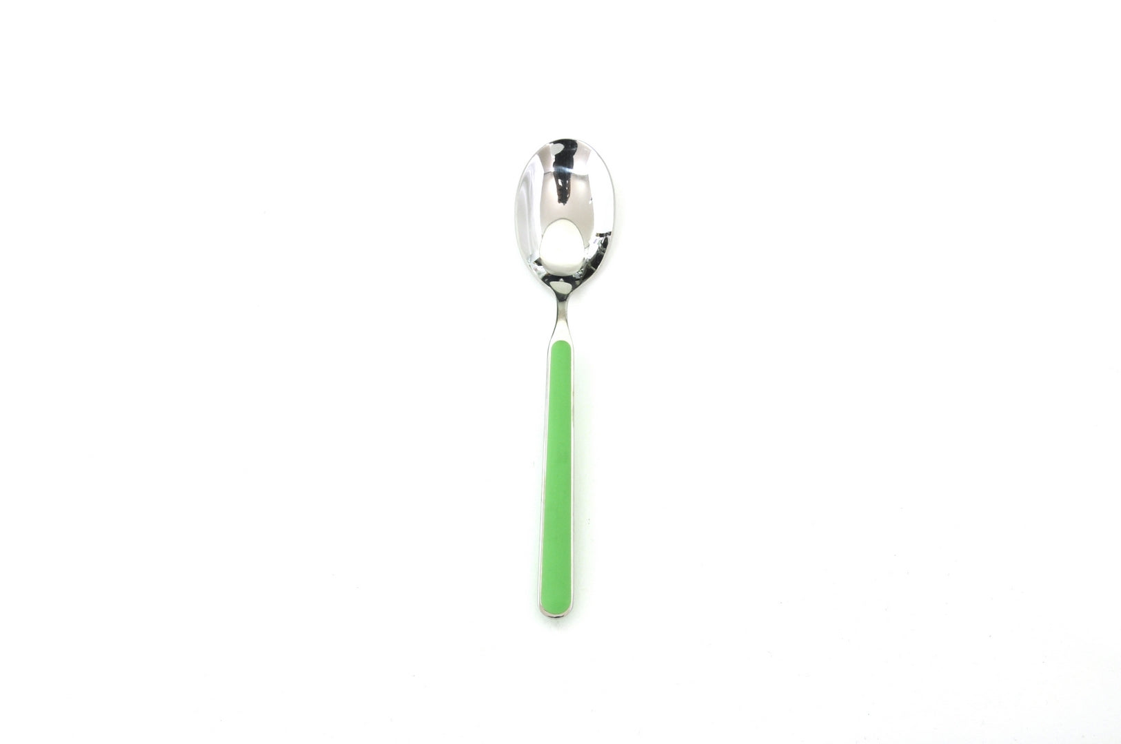 Mepra Us Size Table Spoon (Eu Dessert Spoon) Apple Green Fantasia Pack of 12 (10A71104)