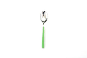Us Size Table Spoon (Eu Dessert Spoon) Apple Green Fantasia By Mepra (Pack of 12) 10A71104