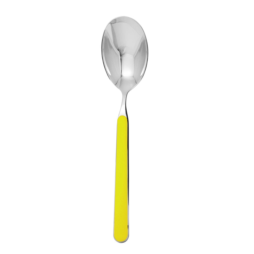 Serving Spoon Yellow Fantasia By Mepra (Pack of 12) 10G61110